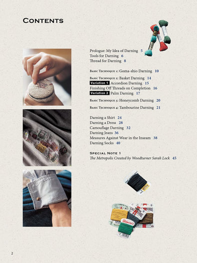 Creative Mending: Beautiful Darning, Patching and Stitching Techniques (Over 300 color photos)