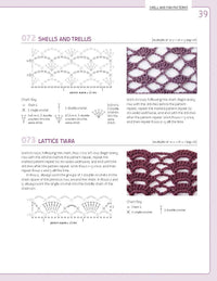 The New Crochet Stitch Dictionary: 440 Patterns for Textures, Shells, Bobbles, Lace, Cables, Chevrons, Edgings, Granny Squares, and More