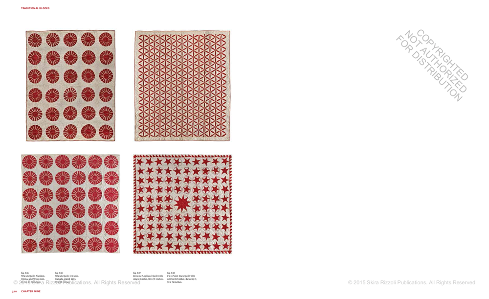 Red and White Quilts: Infinite Variety