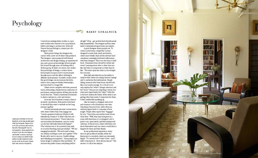 Interior Design Master Class