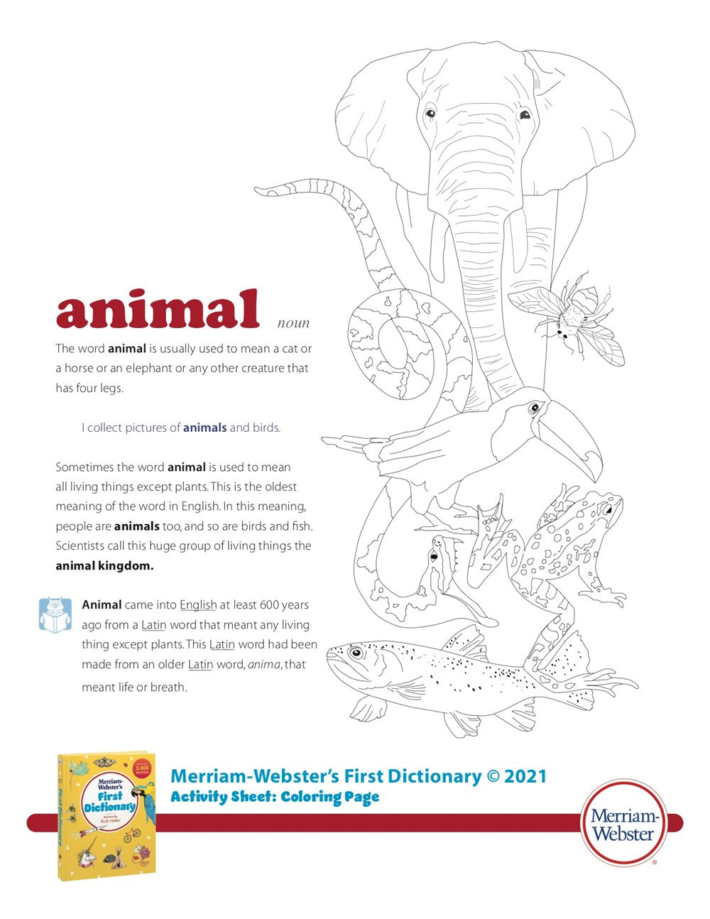 Merriam-Webster’s First Dictionary