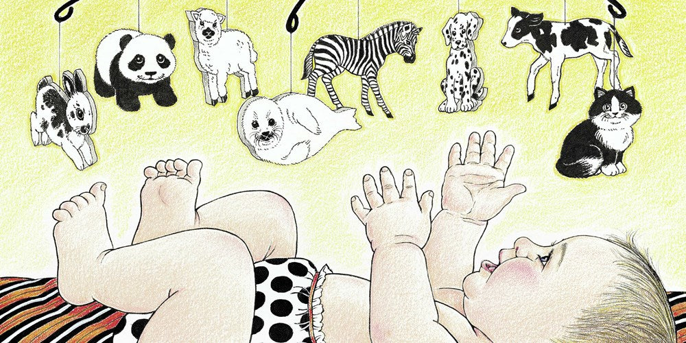 Baby Animals Black and White