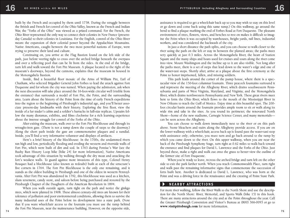 60 Hikes Within 60 Miles: Pittsburgh