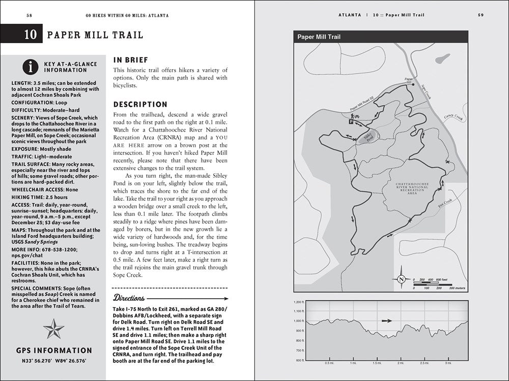 60 Hikes Within 60 Miles: Atlanta
