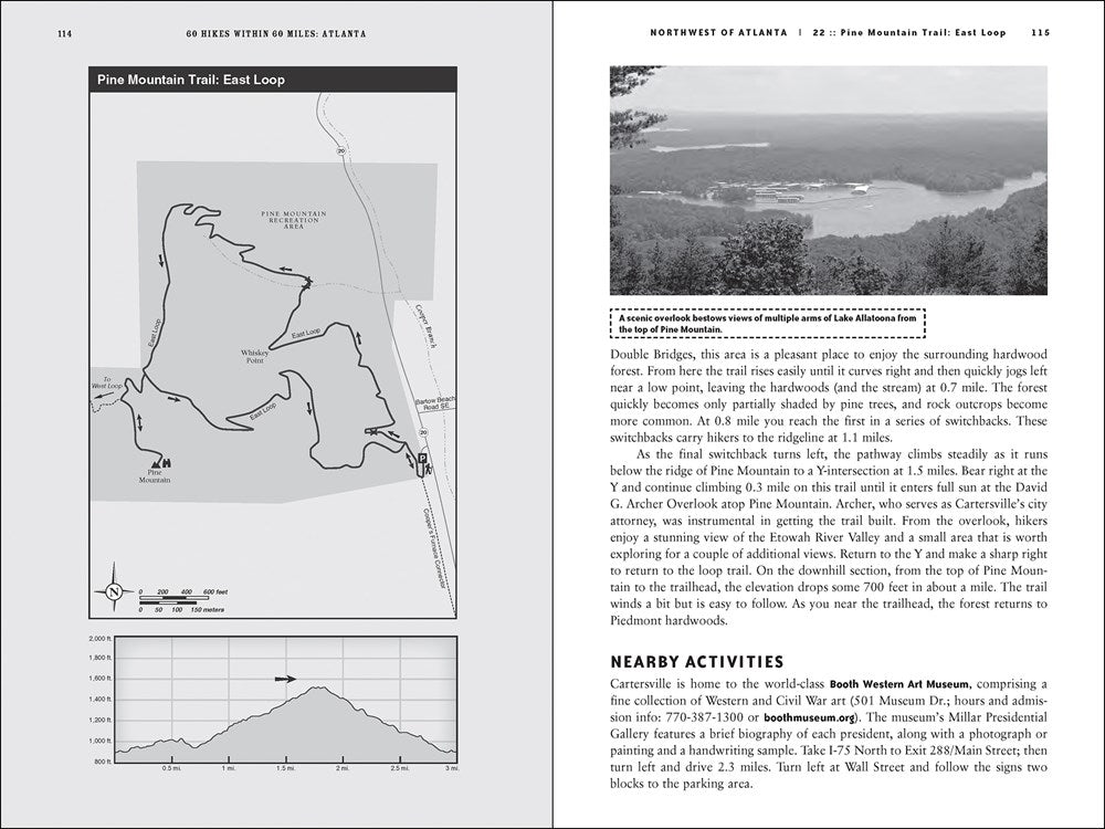 60 Hikes Within 60 Miles: Atlanta