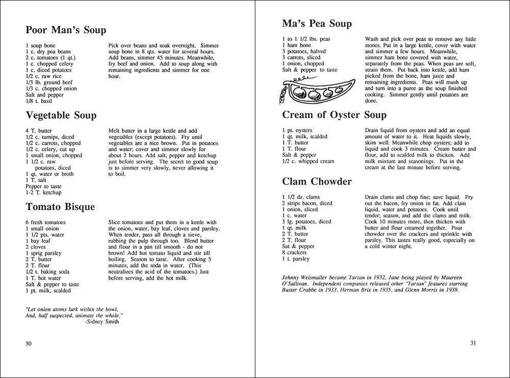 Depression Era Recipes