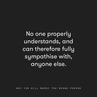 Why You Will Marry the Wrong Person