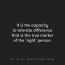 Why You Will Marry the Wrong Person