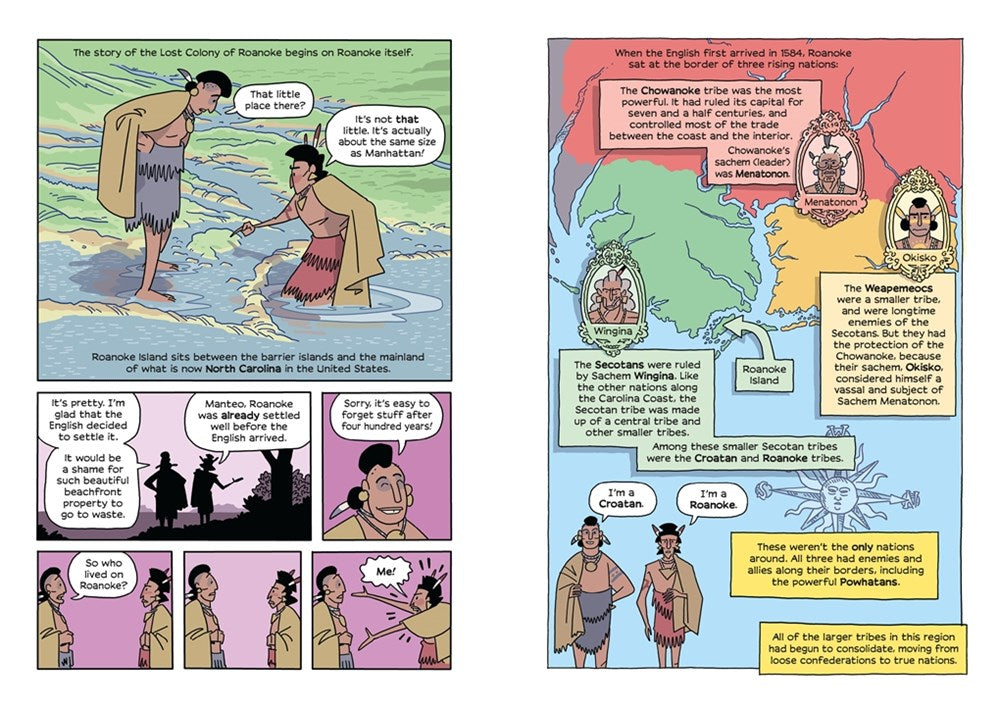 History Comics: The Roanoke Colony
