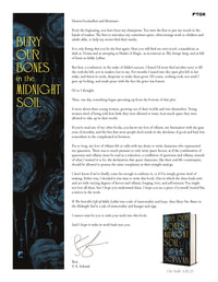 Bury Our Bones in the Midnight Soil