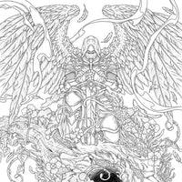Mythographic Color and Discover: Dragonspell: An Artist's Coloring Book of Magical Realms and Epic Journeys