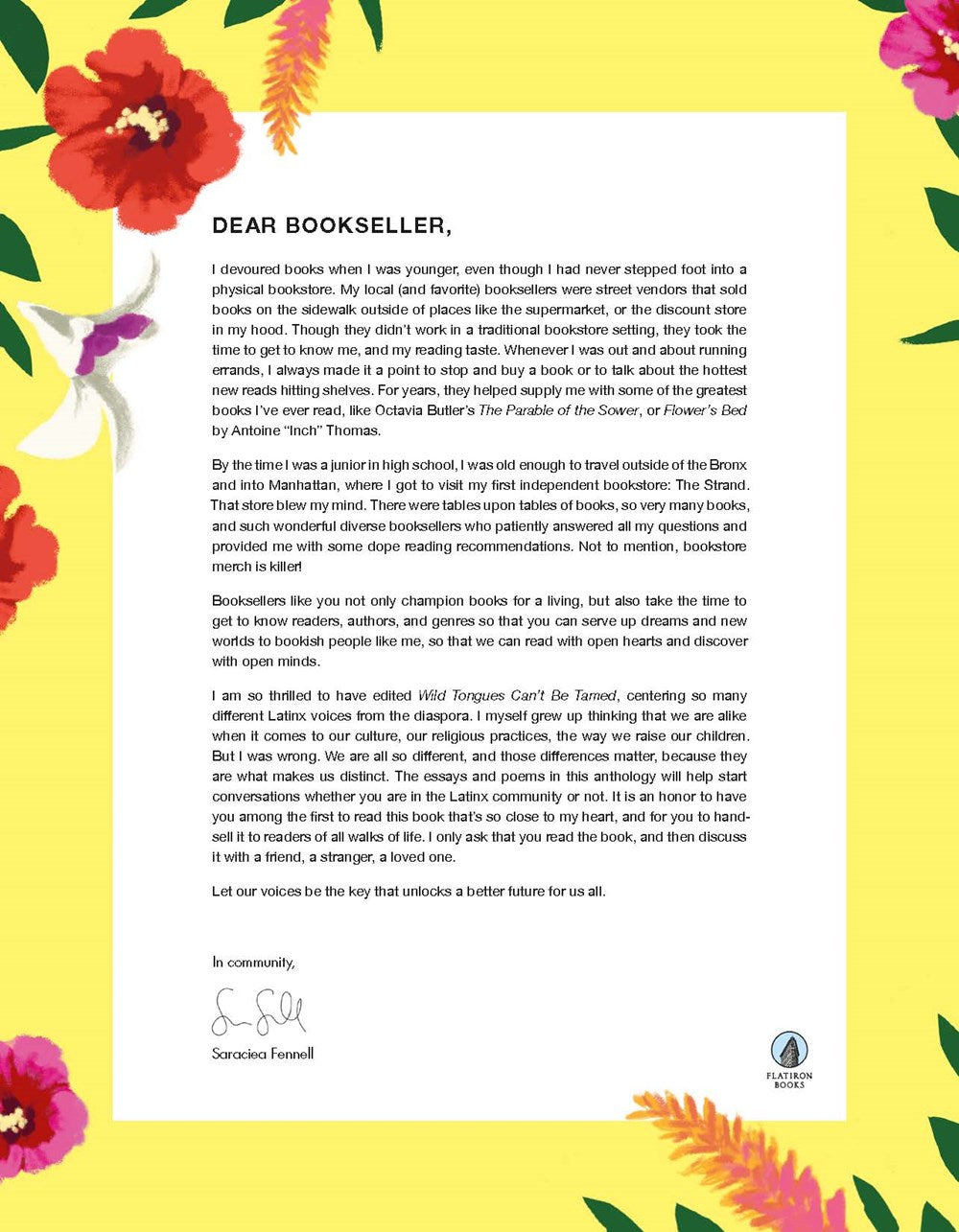 Wild Tongues Can't Be Tamed