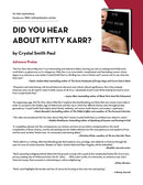 Did You Hear About Kitty Karr?