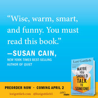 Maybe You Should Talk To Someone