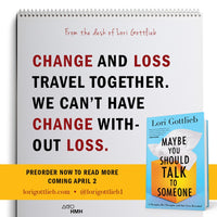 Maybe You Should Talk To Someone