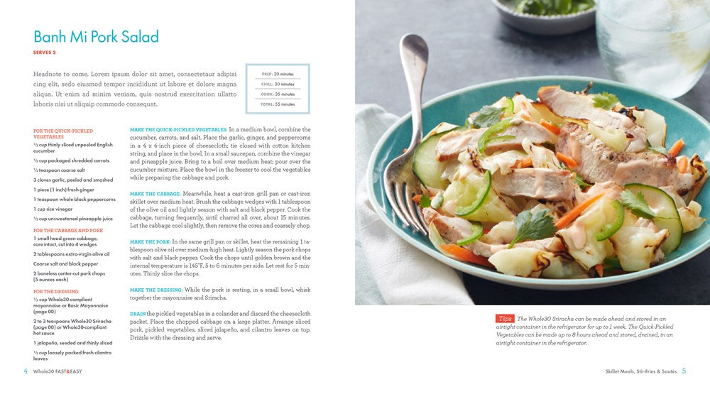 The Whole30 Fast & Easy Cookbook: 150 Simply Delicious Everyday Recipes for Your Whole30