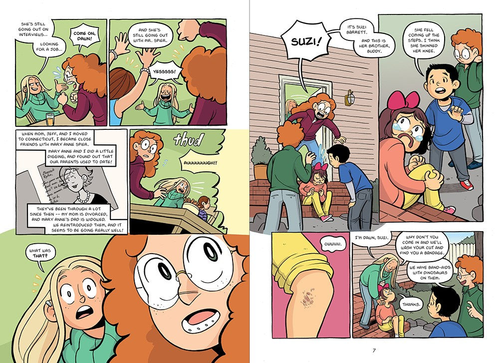 Dawn and the Impossible Three: A Graphic Novel (The Baby-Sitters Club #5) : Full-Color Edition