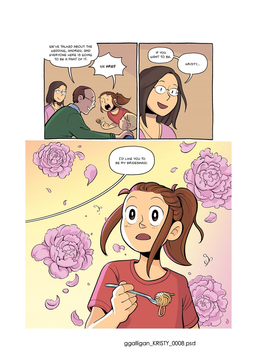 Kristy's Big Day: A Graphic Novel (The Baby-Sitters Club #6) : Full-Color Edition