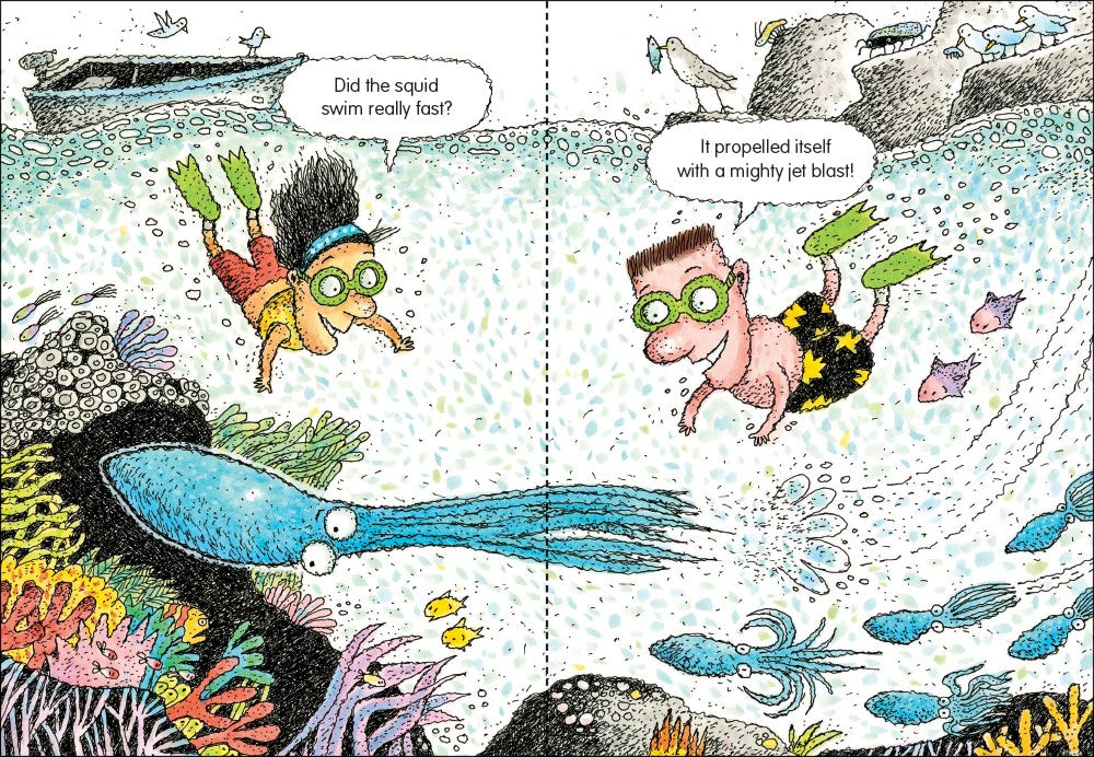 There Was an Old Mermaid Who Swallowed a Shark!