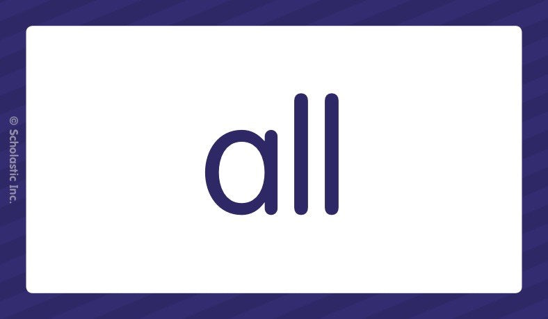 Flash Cards: Sight Words