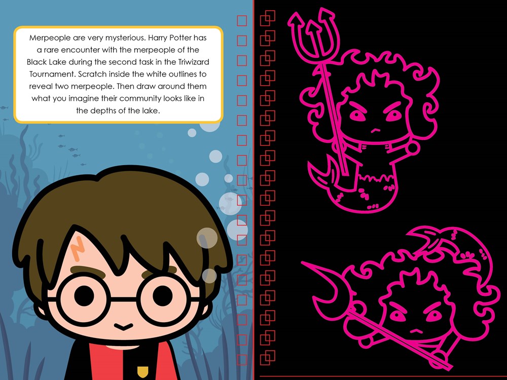 Hidden Creatures: Scratch Magic (J.K. Rowling's Wizarding World)