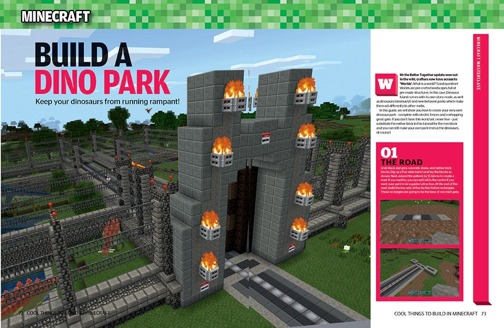 Cool Builds in Minecraft!: An AFK Book (GamesMaster Presents)
