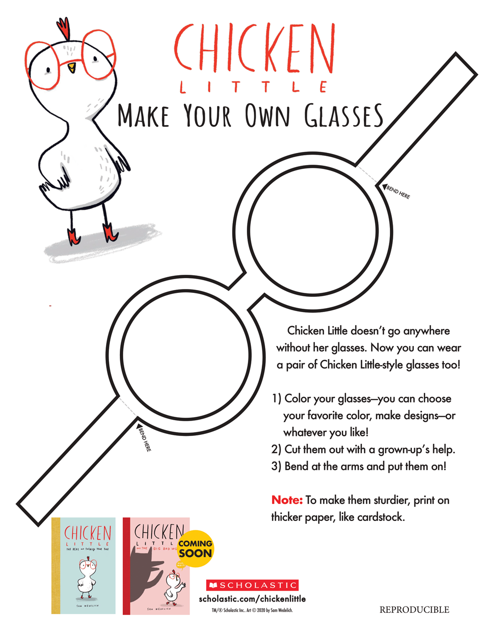 Chicken Little and the Big Bad Wolf (The Real Chicken Little)