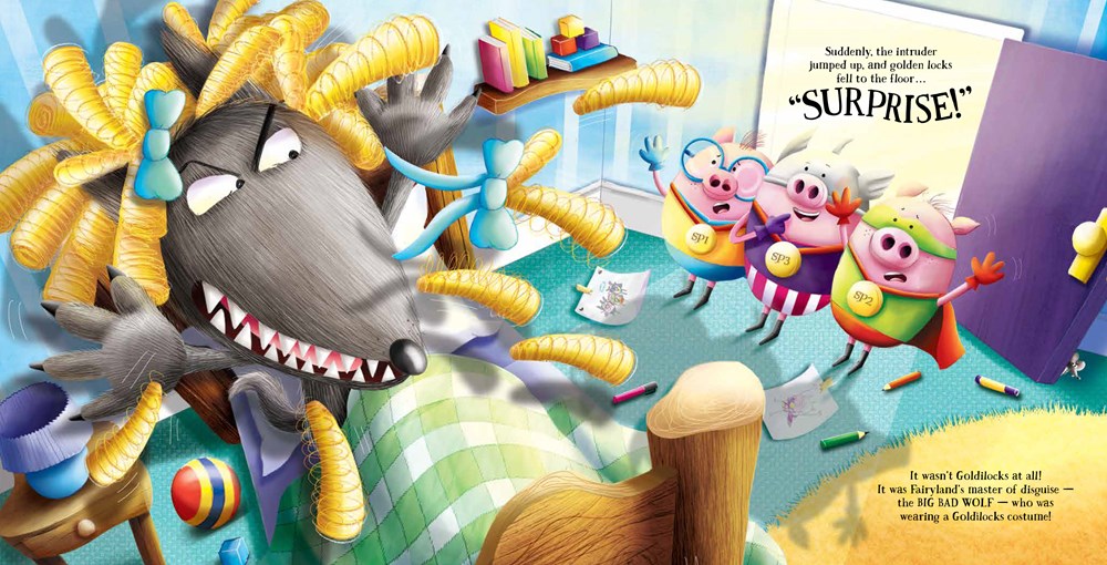 The Three Little Superpigs and Goldilocks and the Three Bears