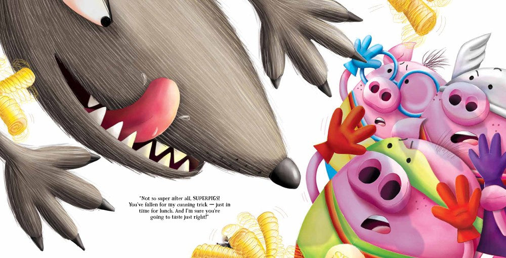 The Three Little Superpigs and Goldilocks and the Three Bears