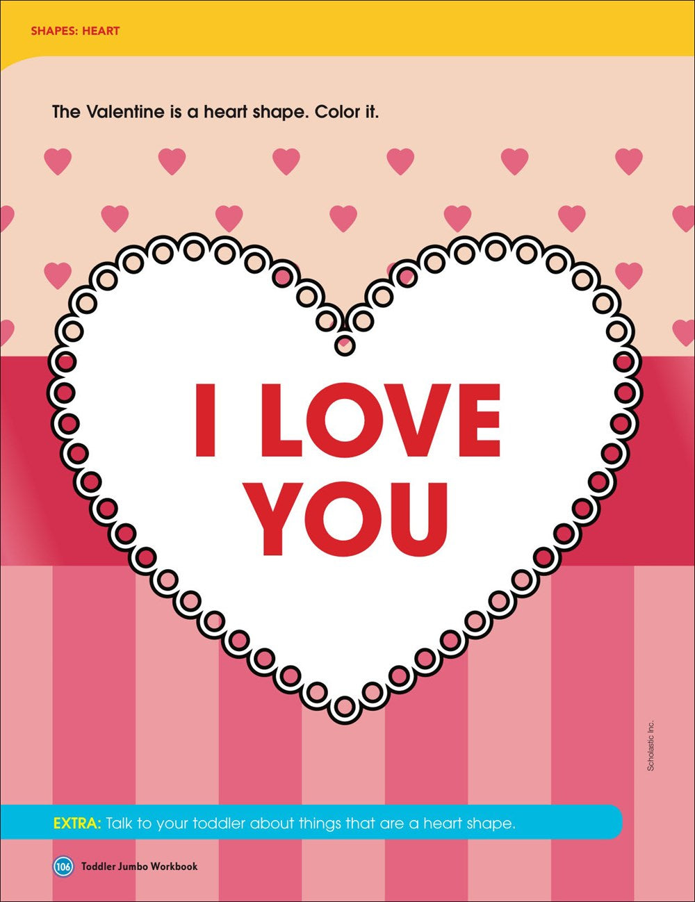 Scholastic Toddler Jumbo Workbook: Early Skills