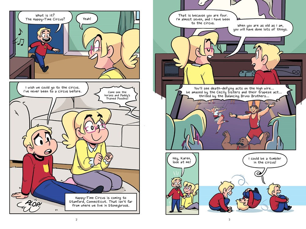 Karen's Birthday: A Graphic Novel (Baby-Sitters Little Sister #6)