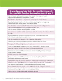 Scholastic Success with Reading Comprehension Grade 2 Workbook