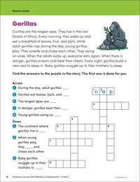 Scholastic Success with Reading Comprehension Grade 2 Workbook