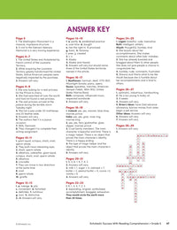 Scholastic Success with Reading Comprehension Grade 5 Workbook
