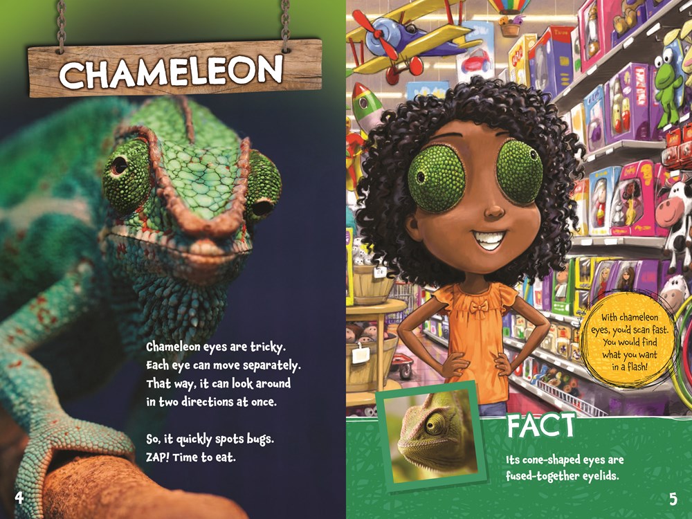 What If You Had Animal Eyes!? (Scholastic Reader, Level 2)