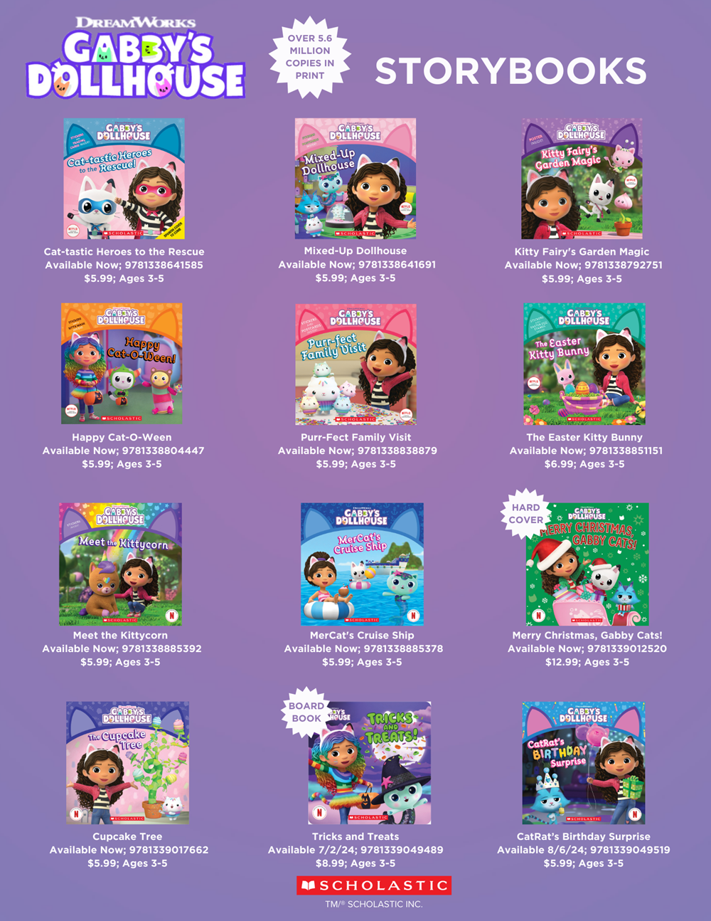 Sprinkle Party! (Gabby's Dollhouse Novelty Board Book)