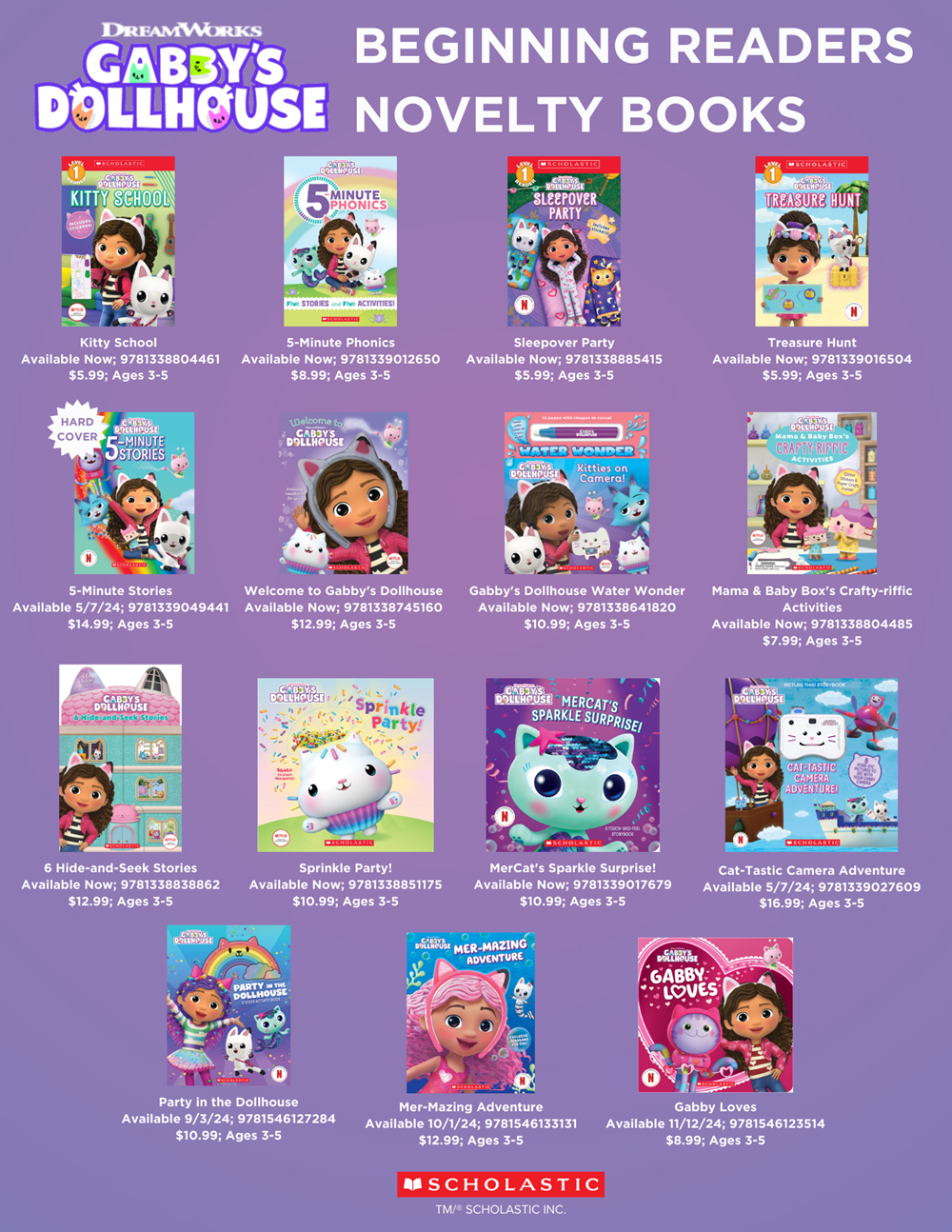 Sprinkle Party! (Gabby's Dollhouse Novelty Board Book)