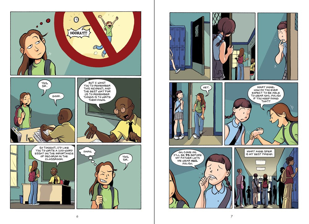 Kristy's Great Idea: A Graphic Novel (The Baby-Sitters Club #1)