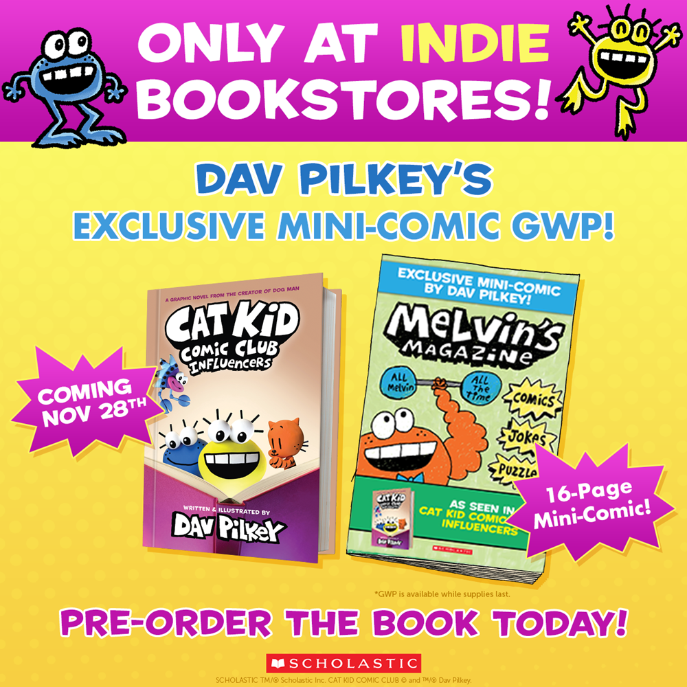 Cat Kid Comic Club: Influencers: A Graphic Novel (Cat Kid Comic Club #5): From the Creator of Dog Man