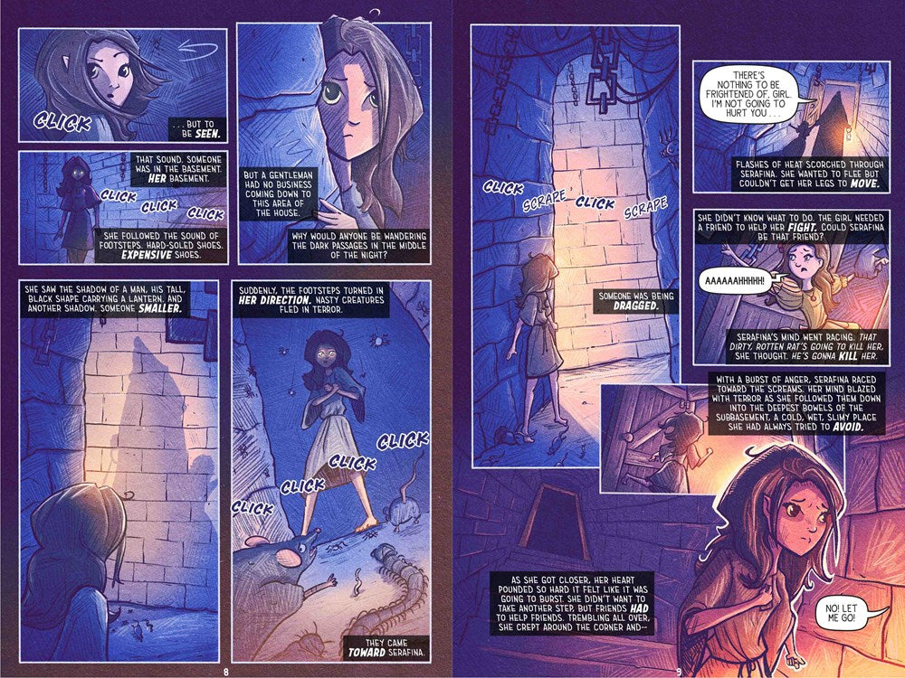 Serafina and the Black Cloak: The Graphic Novel