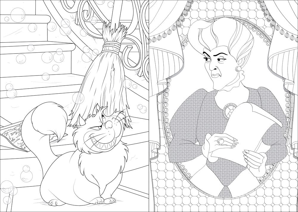 Art of Coloring: Disney Villains