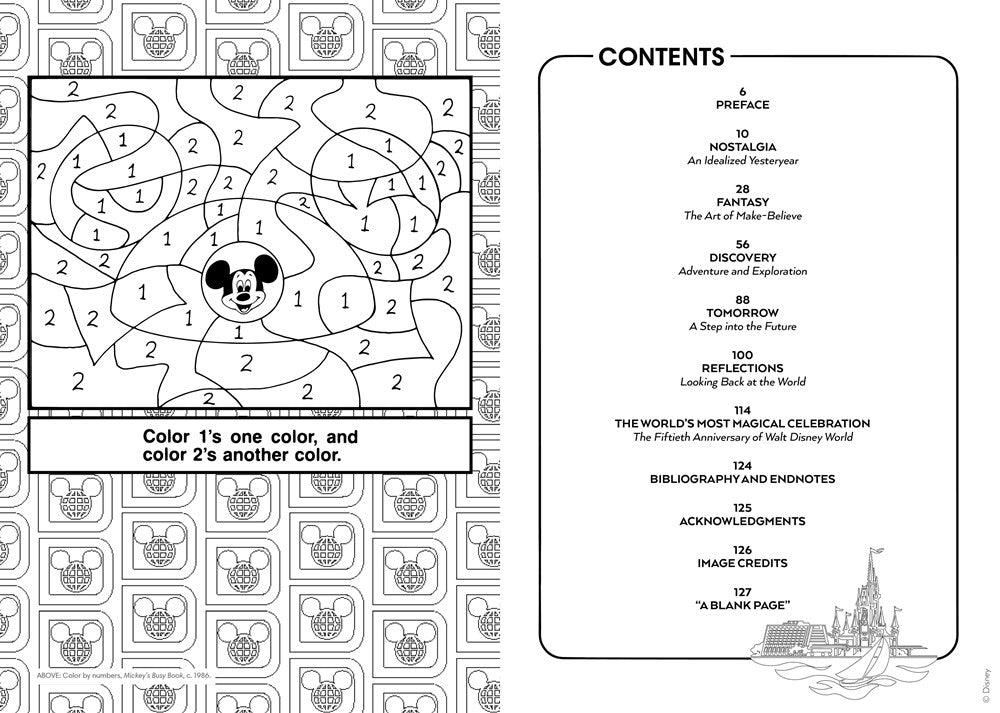 Art of Coloring: Walt Disney World : 100 Images to Inspire Creativity from The Most Magical Place on Earth (Media tie-in)