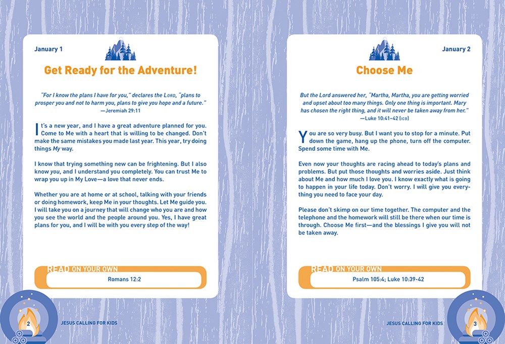 Jesus Calling: 365 Devotions for Kids (Boys Edition)