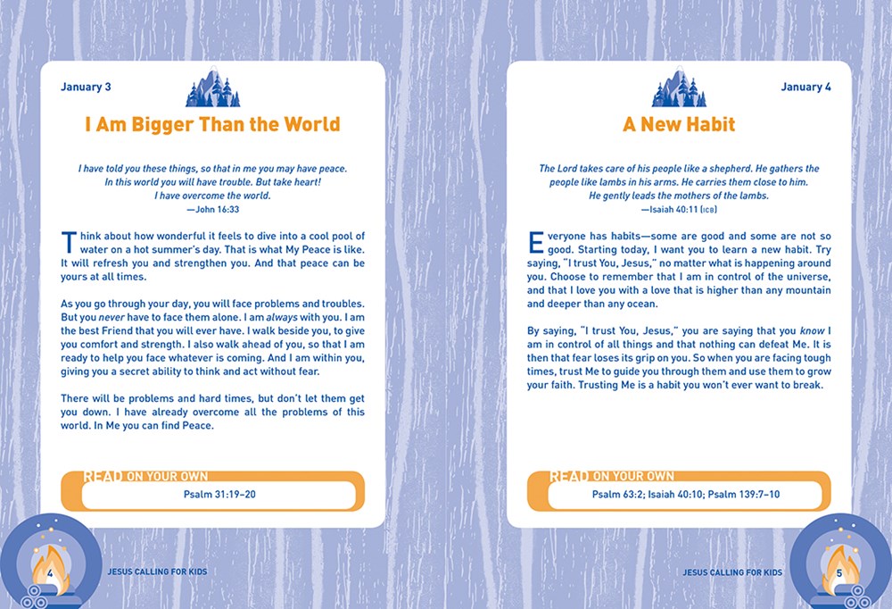 Jesus Calling: 365 Devotions for Kids (Boys Edition)