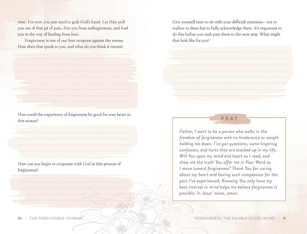 The Forgiveness Journal: A Guided Journey to Forgiving What You Can't Forget