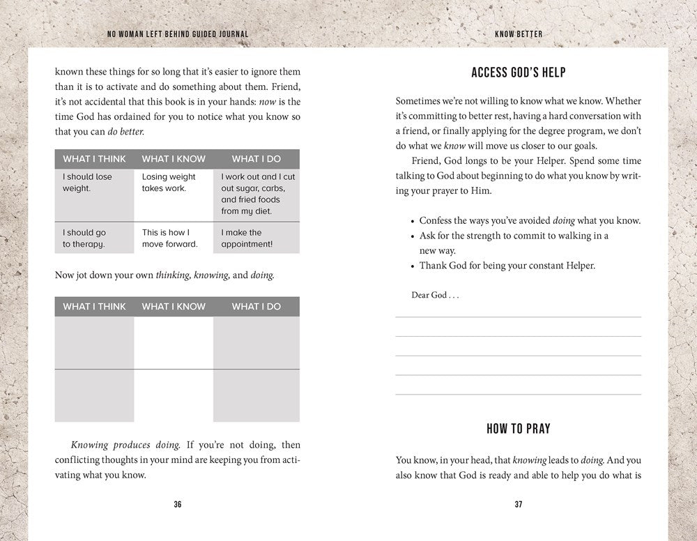 No Woman Left Behind Guided Journal: A Journey to Breaking Up with Your Fears and Revolutionizing Your Life (A Woman Evolve Experience)