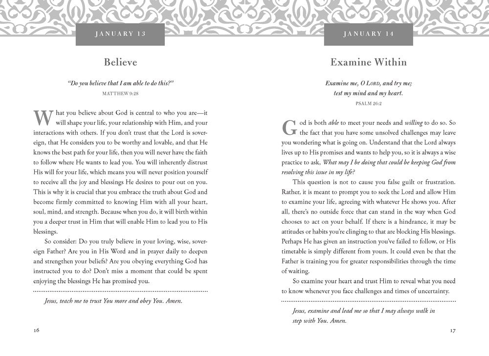 Trusting God with Today