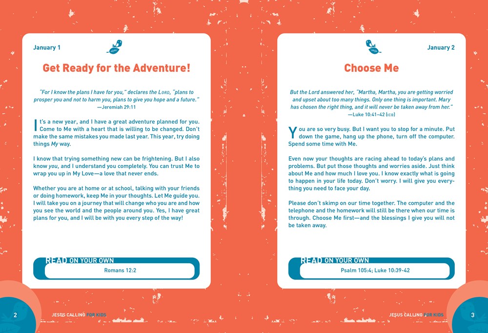 Jesus Calling: 365 Devotions For Kids