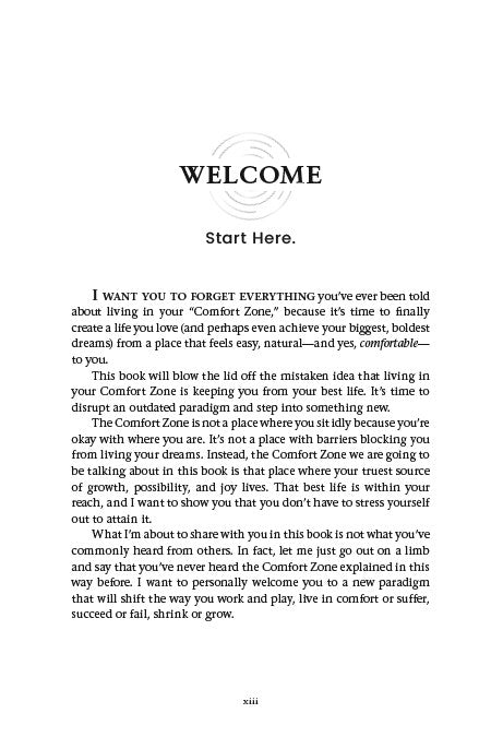 The Comfort Zone: Create a Life You Really Love with Less Stress and More Flow