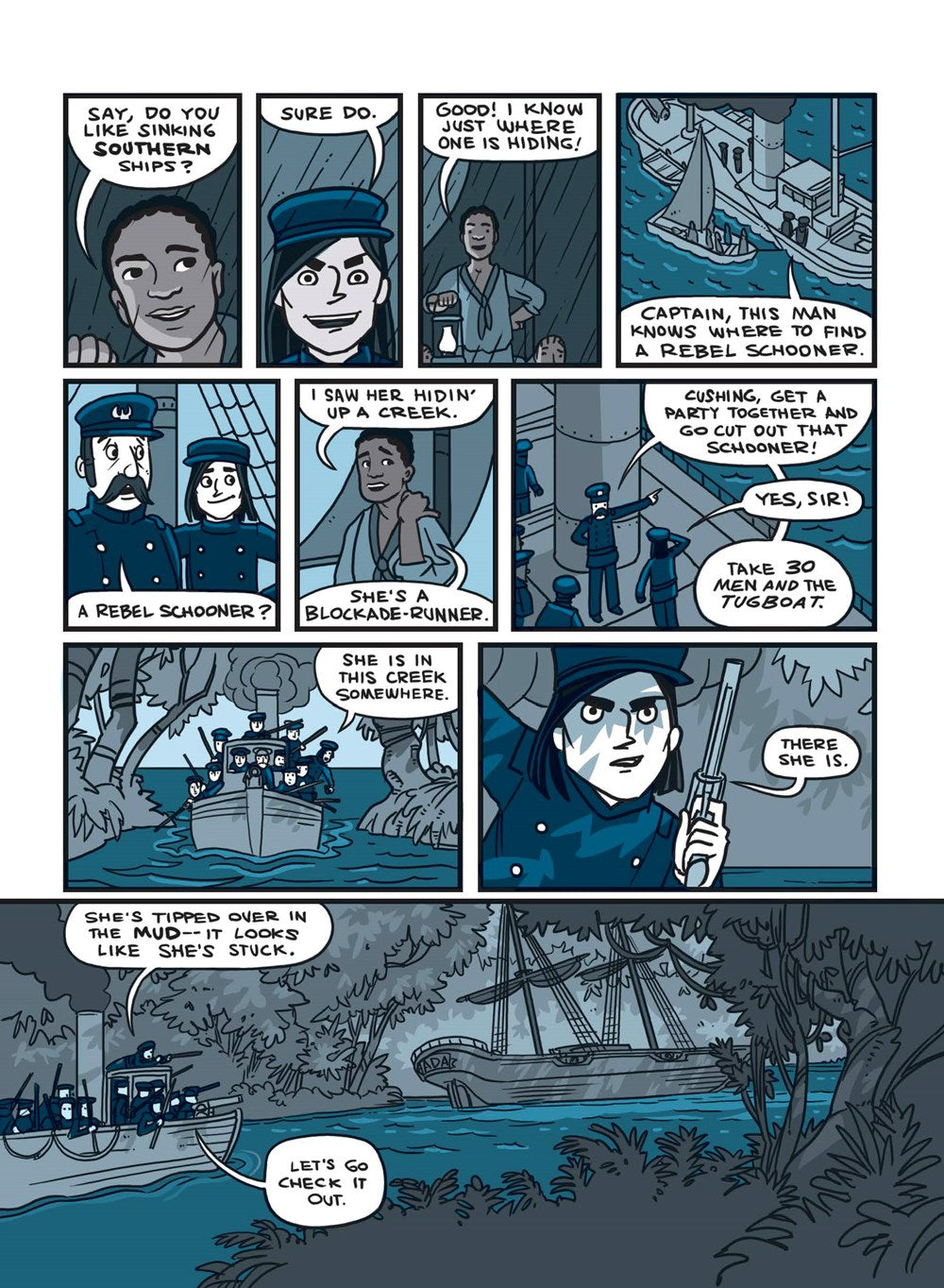 Big Bad Ironclad! (Nathan Hale's Hazardous Tales #2): A Civil War Tale (Volume 2)